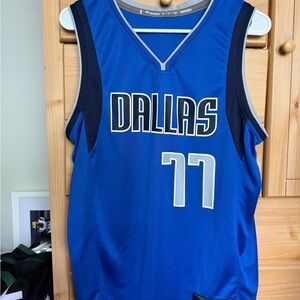 Dallas Blue Basketball Jersey